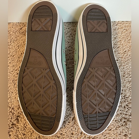 Women’s 10 Converse Herby Green - Picture 6 of 7